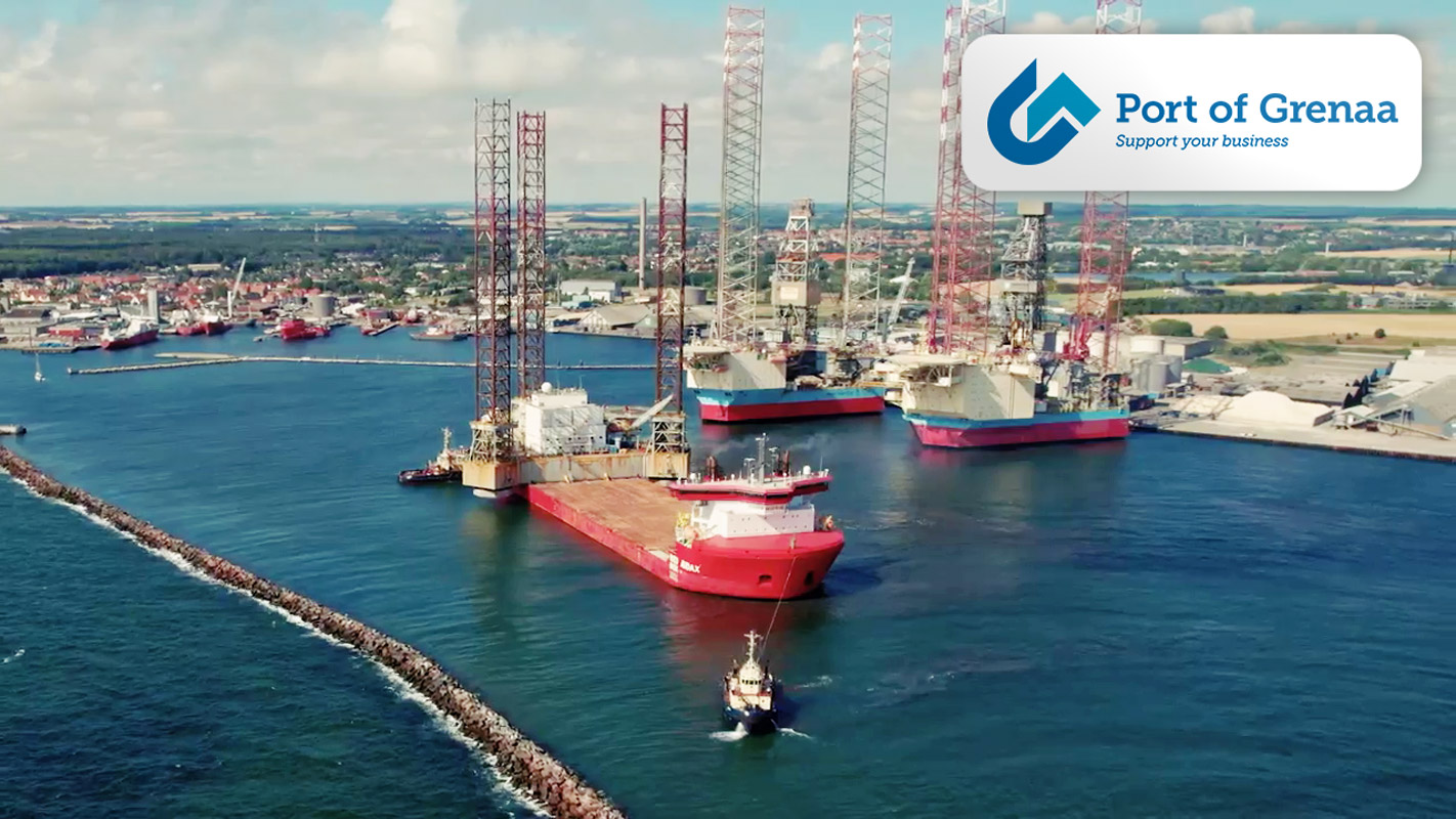 Video - Jack-up Hotel Rig on a Journey from Grenaa Denmark to China